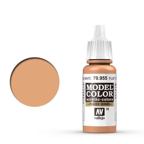 Vallejo Model Color: 018 Flat Flesh, 17 ml (955)