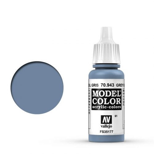 Vallejo Model Color: 061 Mittelseeblau (Grey Blue), 17 ml (943)