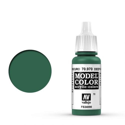 Vallejo Model Color: 072 Waldgrün (Deep Green), 17 ml (970)