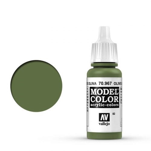 Vallejo Model Color: 082 Olivgrün Hell (Olive Green), 17 ml (967)