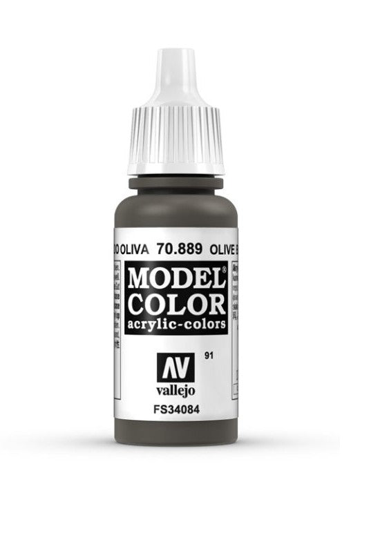 Vallejo Model Color: 091 Olivbraun (USA Olive Brown), 17 ml (889)