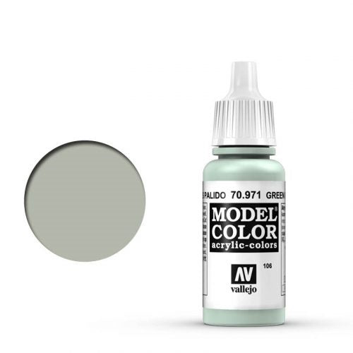 Vallejo Model Color: 106 Pastelolivgrün (Grey Green), 17 ml (971)