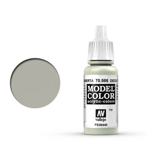 Vallejo Model Color: 110 Achatgrau (Deck Tan), 17 ml (986)