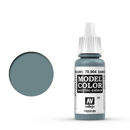 Vallejo Model Color: 157 Blaugrau (Blue Grey), 17 ml (904)