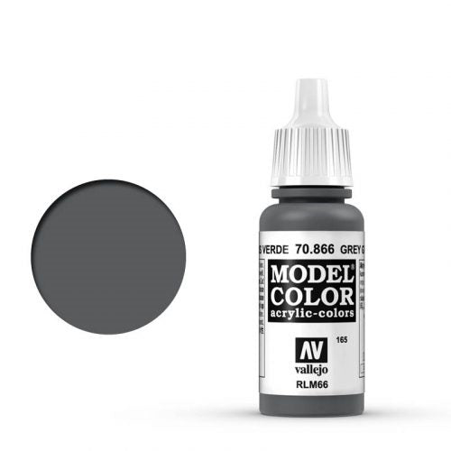 Vallejo Model Color: 165 Graugrün (Grey Green), 17 ml (866)