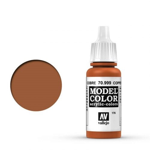 Vallejo Model Color: 176 Kupfer (Copper), 17 ml (999)