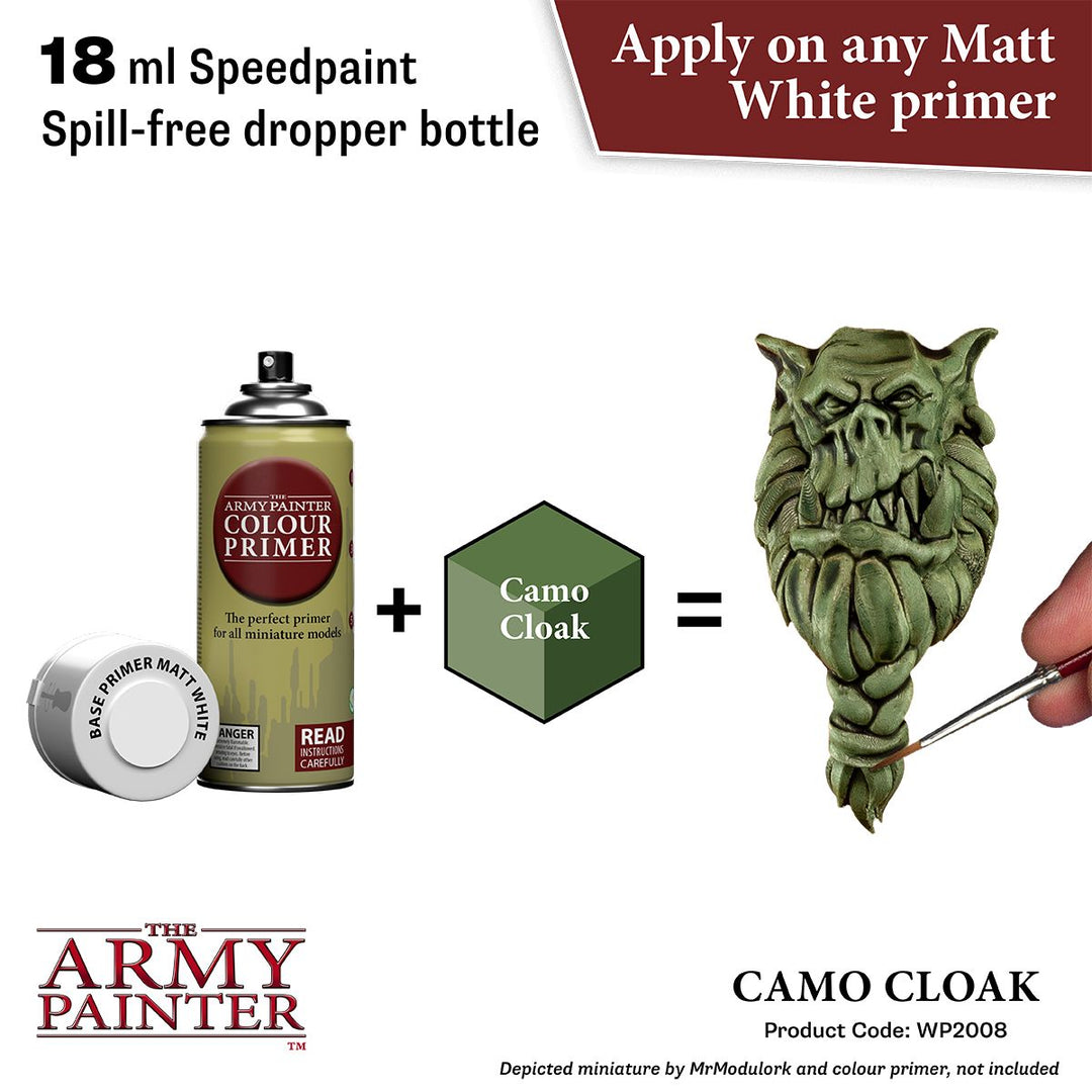 Speedpaint 2.0: Camo Cloak 18ml (WP2008) Greyish Green