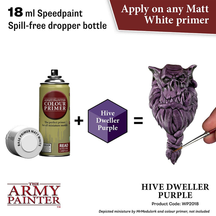 Speedpaint 2.0: Hive Dweller Purple 18ml (WP2018) Very Dark Purple
