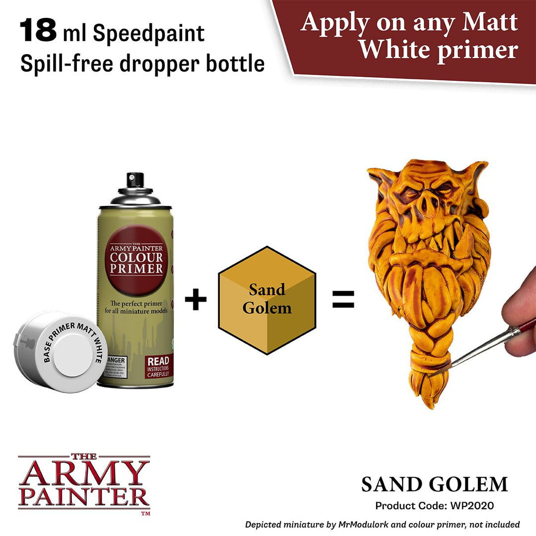 Speedpaint 2.0: Sand Golem 18ml (WP2020) Strong Yellowish Brown