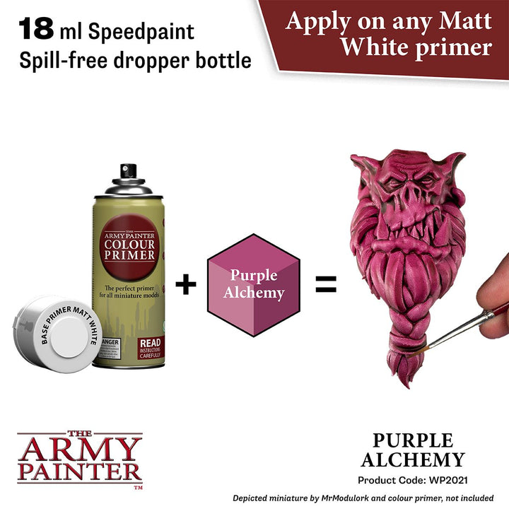 Speedpaint 2.0: Purple Alchemy 18ml (WP2021) Strong Pink