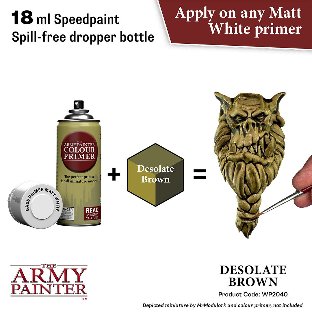 Speedpaint 2.0: Desolate Brown 18ml (WP2040) Olive