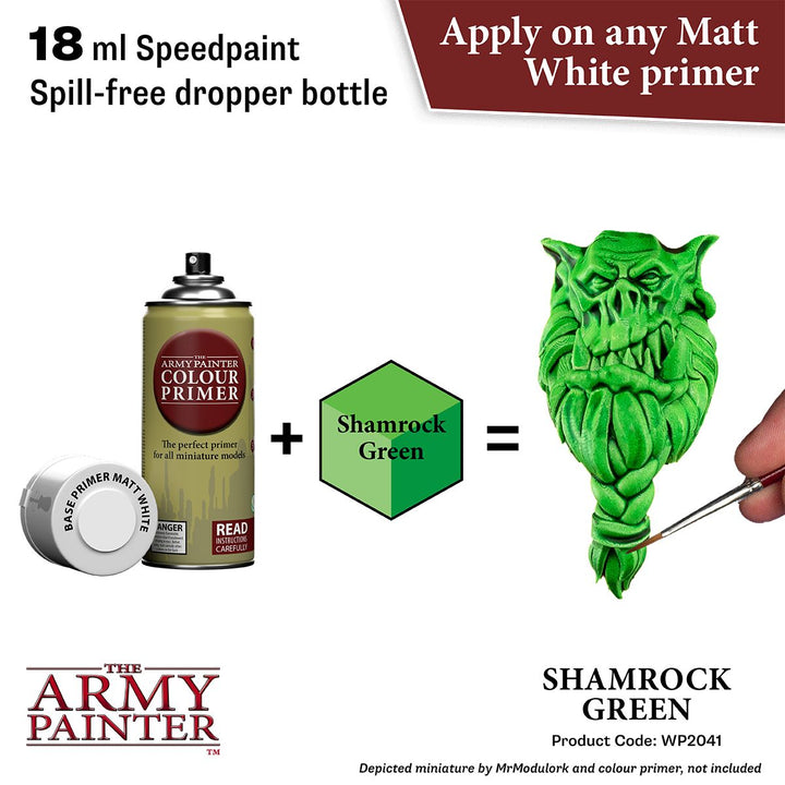 Speedpaint 2.0: Shamrock Green 18ml (WP2041) Vivid Green