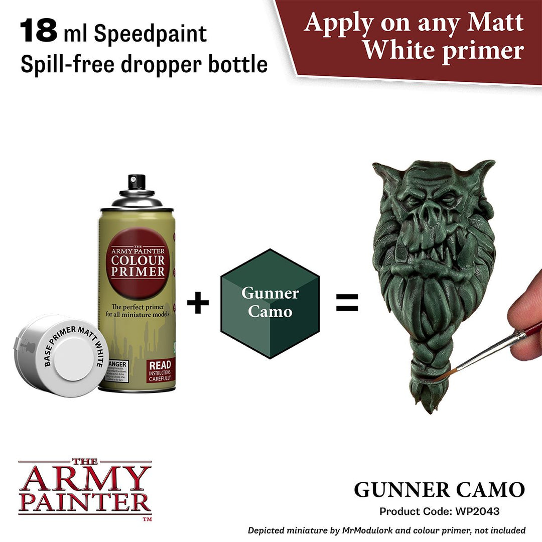 Speedpaint 2.0: Gunner Camo 18ml (WP2043) Dark Greyish Green