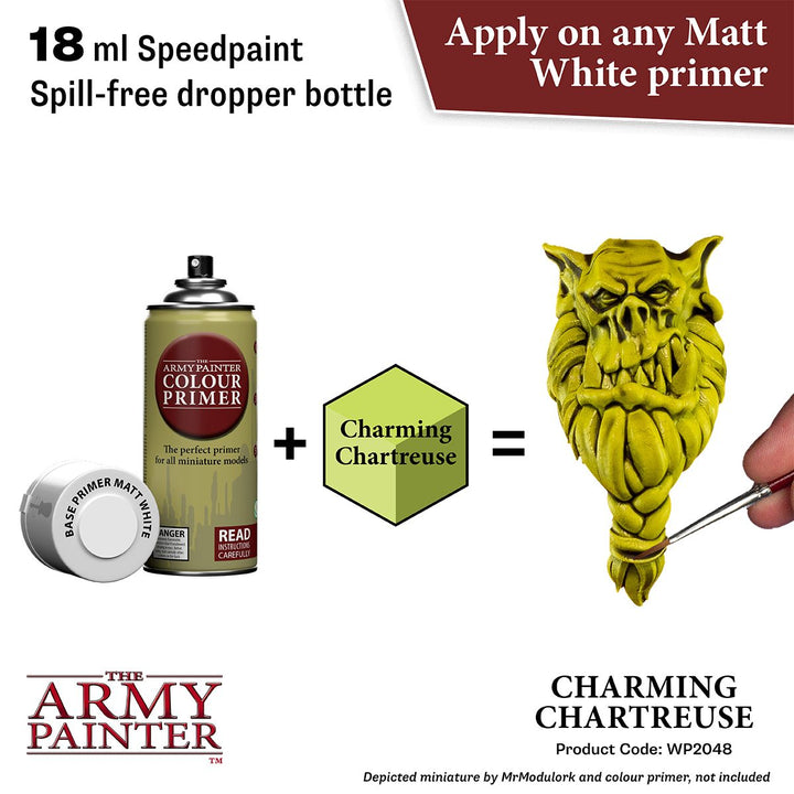 Speedpaint 2.0: Charming Chartreuse 18ml (WP2048) Greenish Yellow