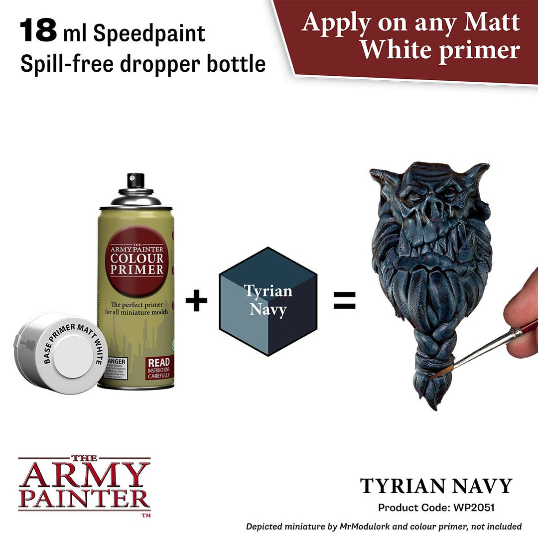 Speedpaint 2.0: Tyrian Navy 18ml (WP2051) Blackish Blue