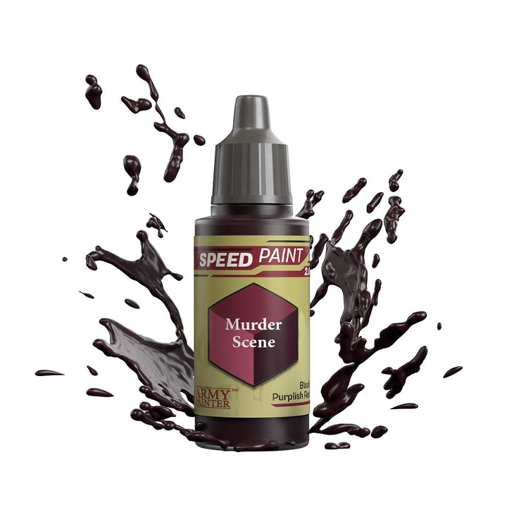 Speedpaint 2.0: Murder Scene 18ml (WP2057) Black Purplish Red