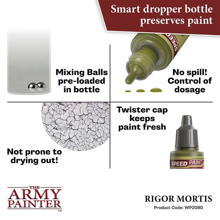 Speedpaint 2.0: Rigor Mortis 18ml (WP2080) Light Greyish Green