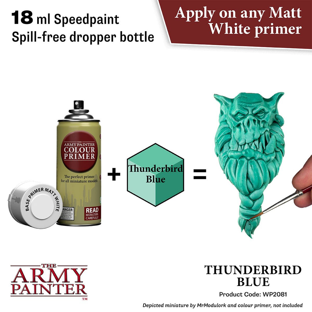 Speedpaint 2.0: Thunderbird Blue 18ml (WP2081) Bluish Green