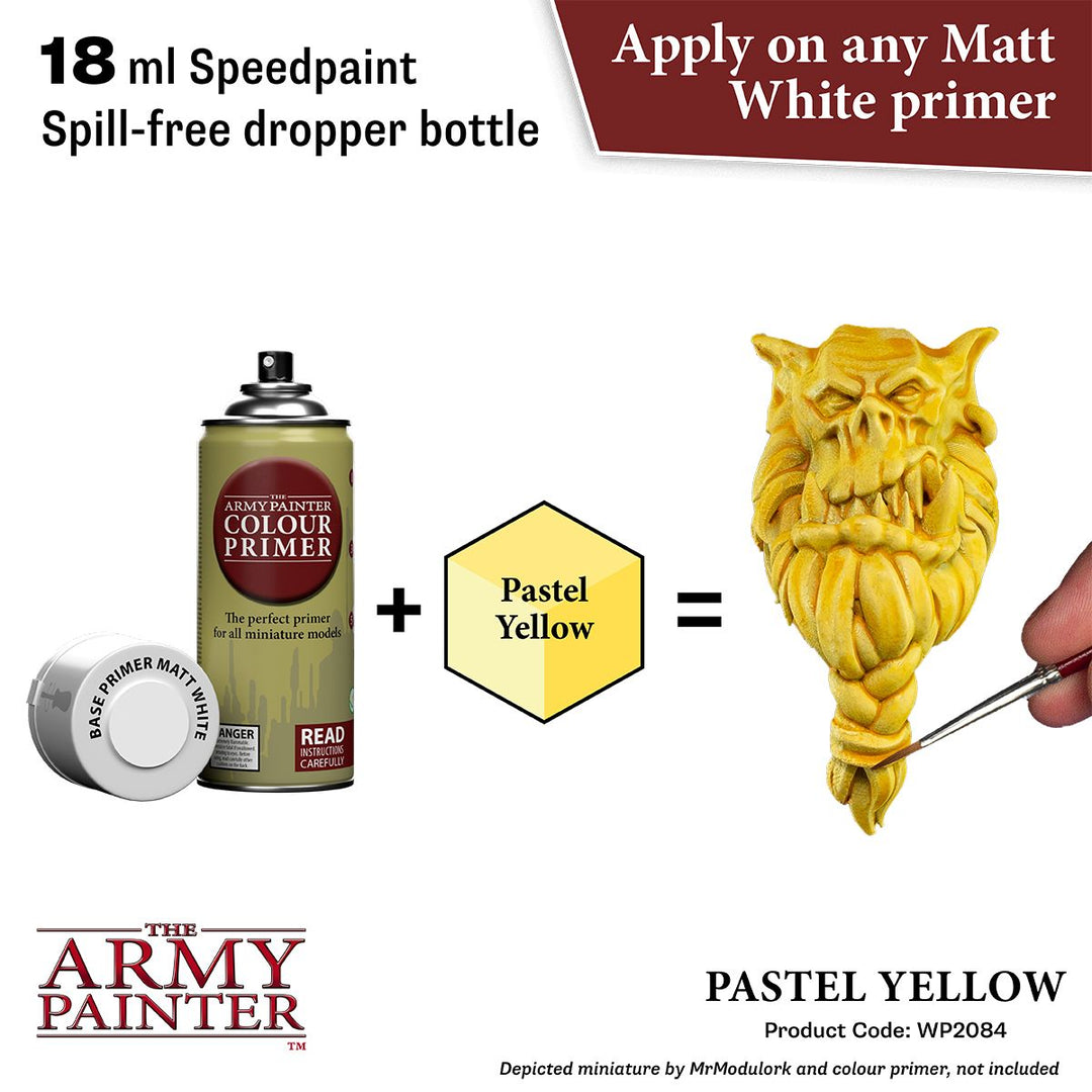 Speedpaint 2.0: Pastel Yellow 18ml (WP2084) Very Light Yellow