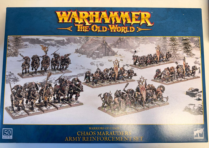 The Old World - Warriors of Chaos: Chaos Marauders Army Reinforcement Set (08-18) (Krieger des Chaos: Armeeverstärkungsset der Chaosbarbaren)