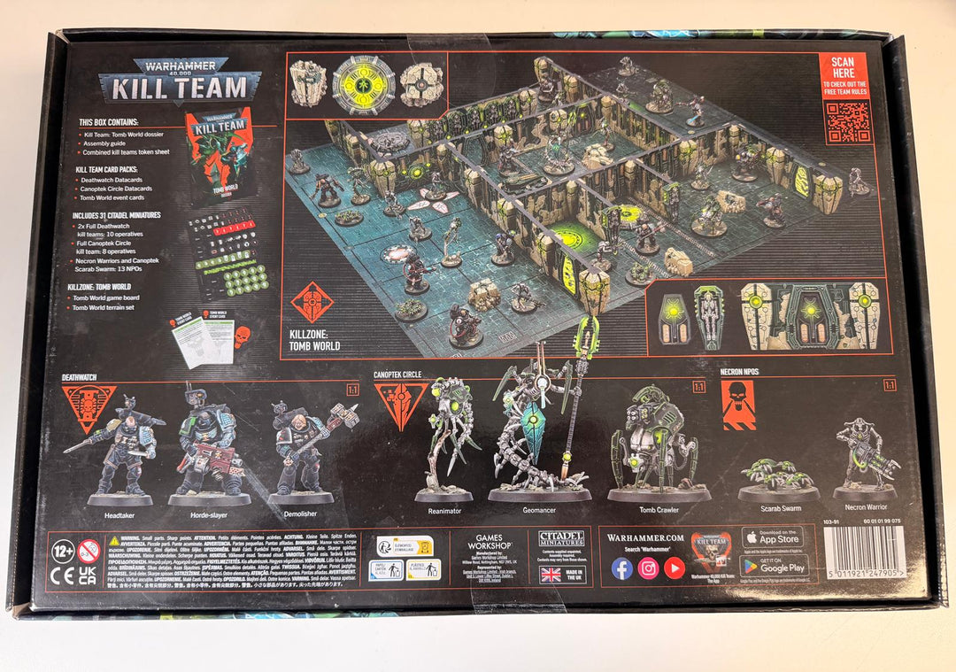 Kill Team: Tomb World (103-91) (2025) (ENGLISH) (B-Ware - Siegel intakt/ OVP)