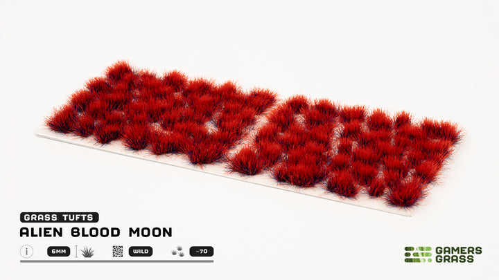 Grass Tufts : Alien Blood Moon Tuft 6mm