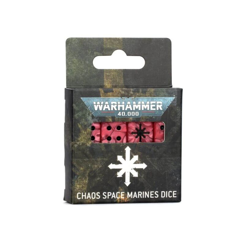 Chaos Space Marines : Dice Set (86-62) (Würfelset der Chaos Space Marines)