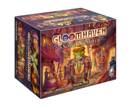 Gloomhaven "Knöpfe & Krabbler" Feuerland-Spiele | DE - Version | OVP | Boneshop