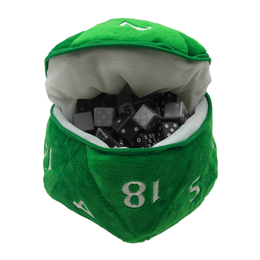 D20 Plush Dice Bag - Magic: The Gathering - Green