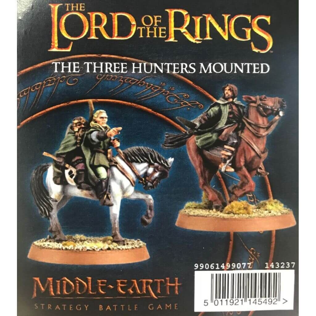 Middle-Earth: The Three Hunters Mounted (Mail Order) (Die Drei Jäger, beritten)