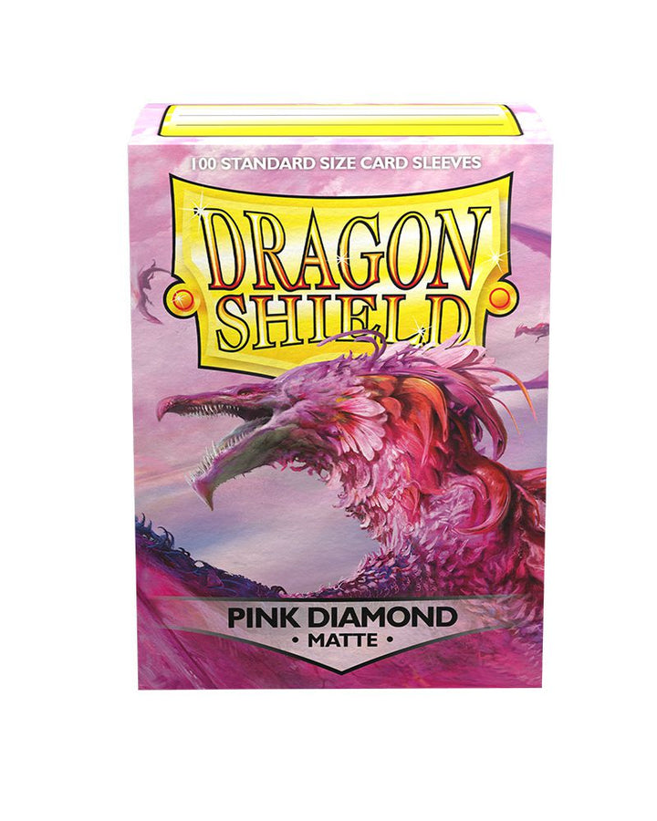 Dragon Shield Matte Pink Diamond 100 protective Sleeves