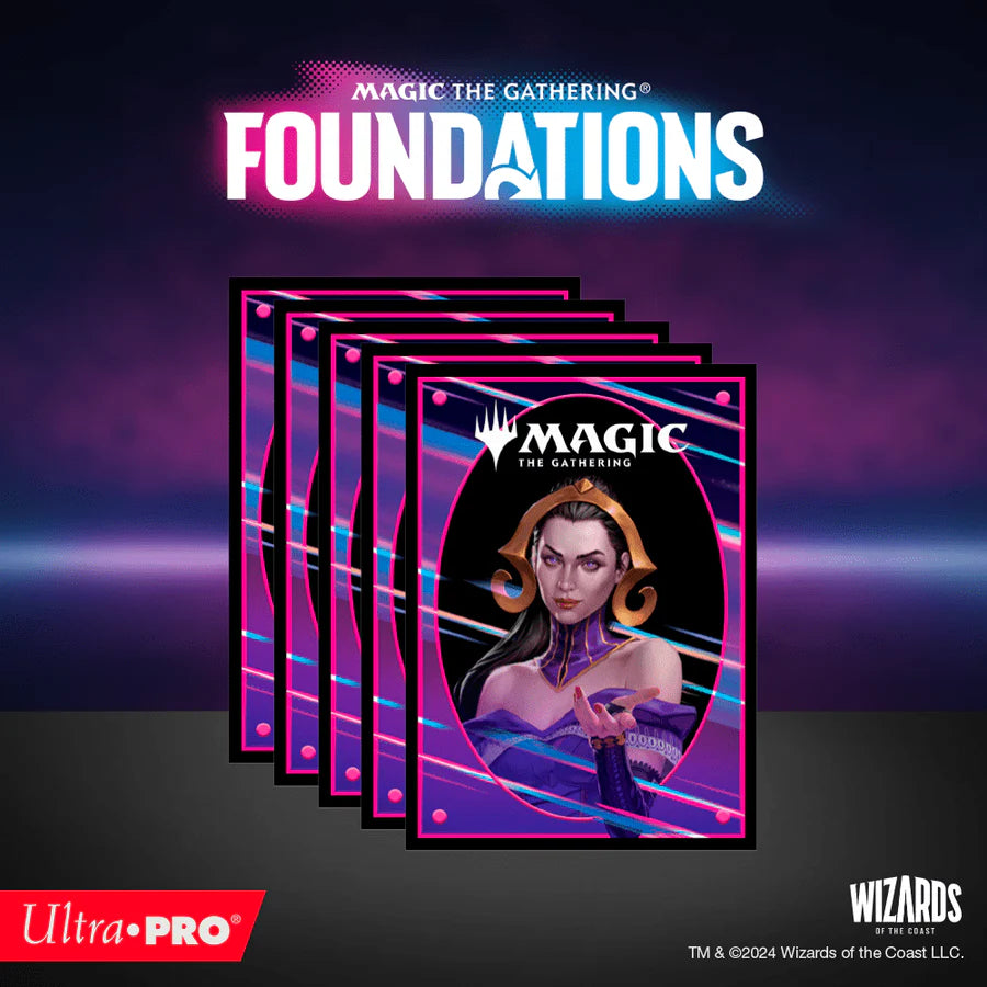 Foundations Ultra Pro Artwork Kartenhüllen - Standardgröße (100) - Liliana (FDN)