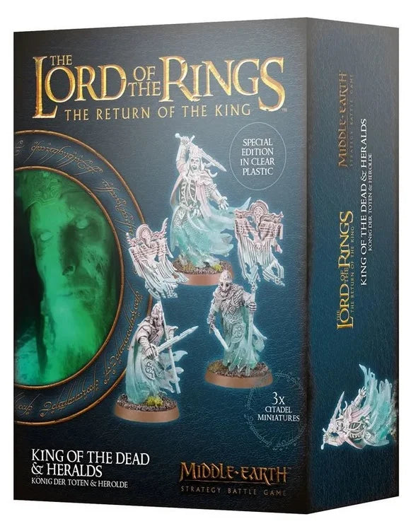 Middle-Earth : KING OF THE DEAD & HERALDS (Special Edition in clear plastic) (Mail Order) (König der Toten und Herolde (Sonderedition aus durchsichtigem Kunststoff)