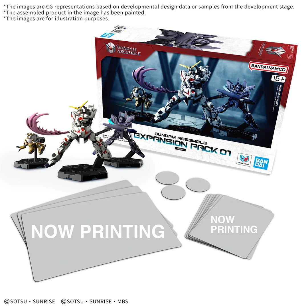 GUNDAM ASSEMBLE – Expansion Pack 01 [EX01] (EN)