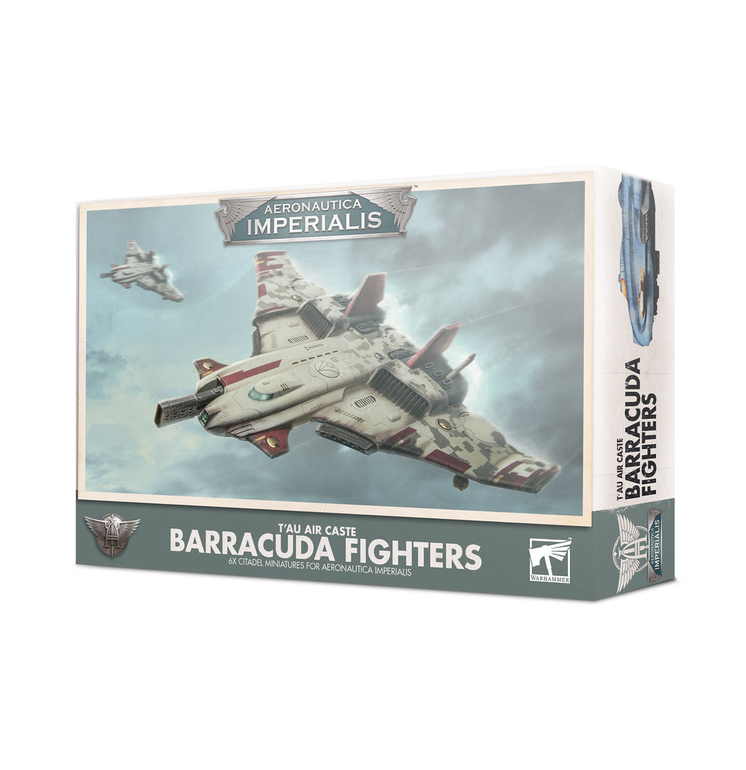 Aeronautica Imperialis: T'au Air Caste Barracuda Fighters (500-29)