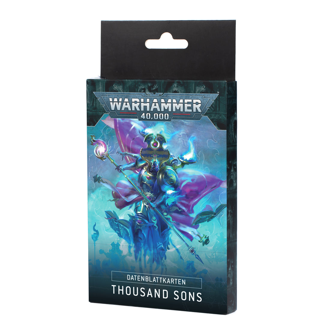 Datenblattkarten: Thousand Sons (DEU) (36-02) (10th Edition)