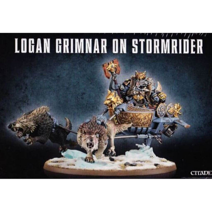 Space Wolves: Logan Grimnar on Stormrider (Mail Order) (257292)