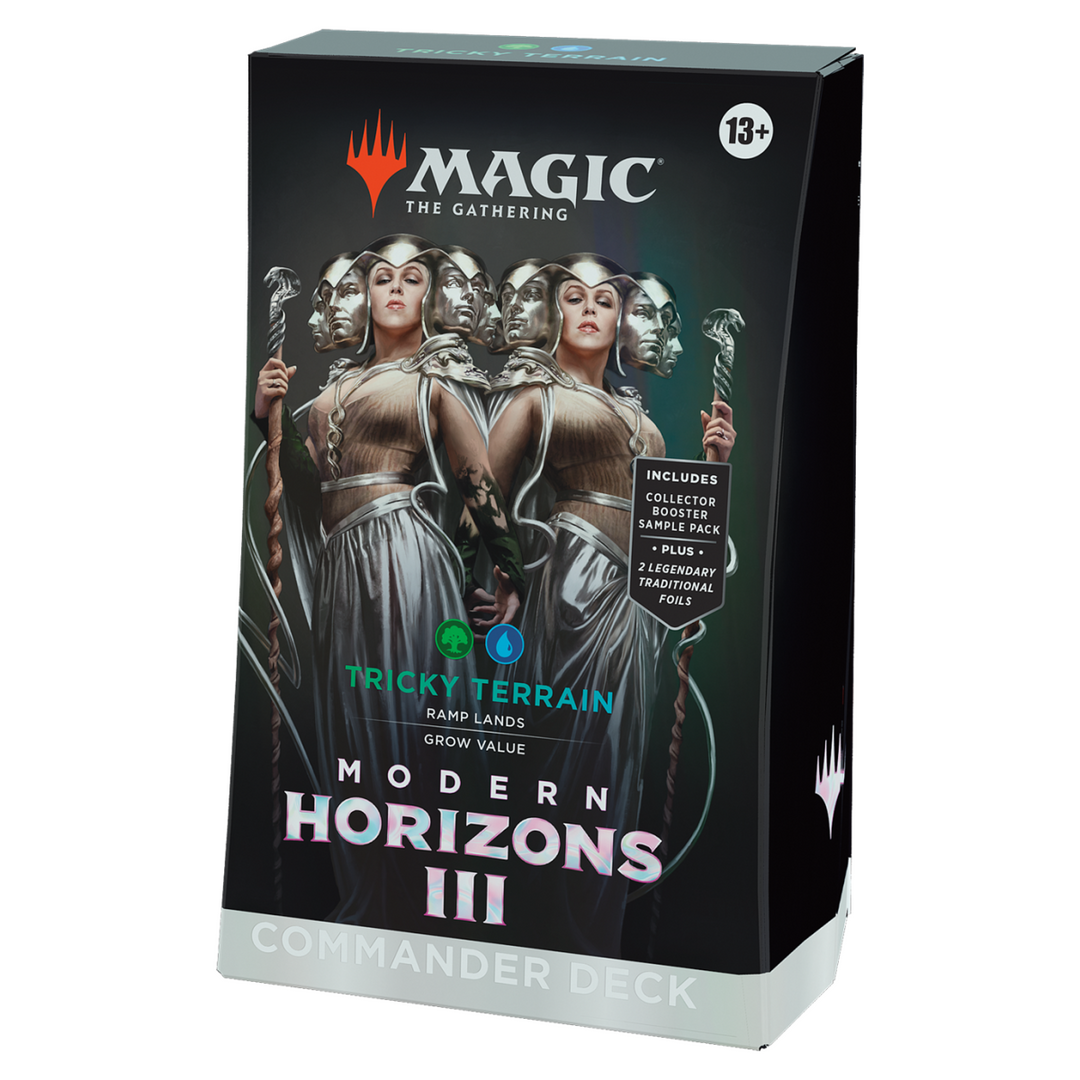 Modern Horizons 3 - Commander-Deck Tricky Terrain - English