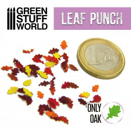 Green Stuff World - Modell-Blätter Motivlocher HELLVIOLETT - Miniature Leaf Punch LIGHT PURPLE