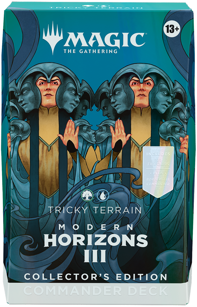 Modern Horizons 3 - Collector Commander Deck Tricky Terrain - English