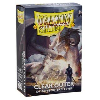 Dragon Shield - Outer Sleeves - Matte Clear (100 Sleeves)
