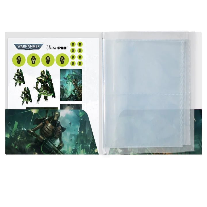 Necrons Datasheet and Index Card Folio for Warhammer 40,000 - Ultra Pro