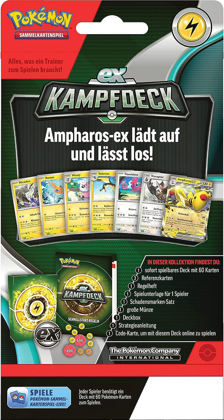 Ampharos-ex - Kampfdeck - deutsch