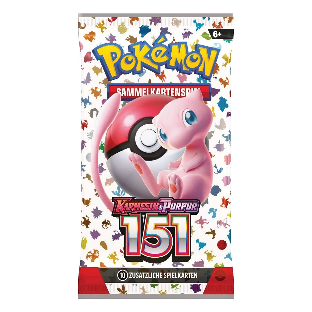 Pokemon Karmesin & Purpur Pokemon 151 Booster - SV 3.5 - deutsch