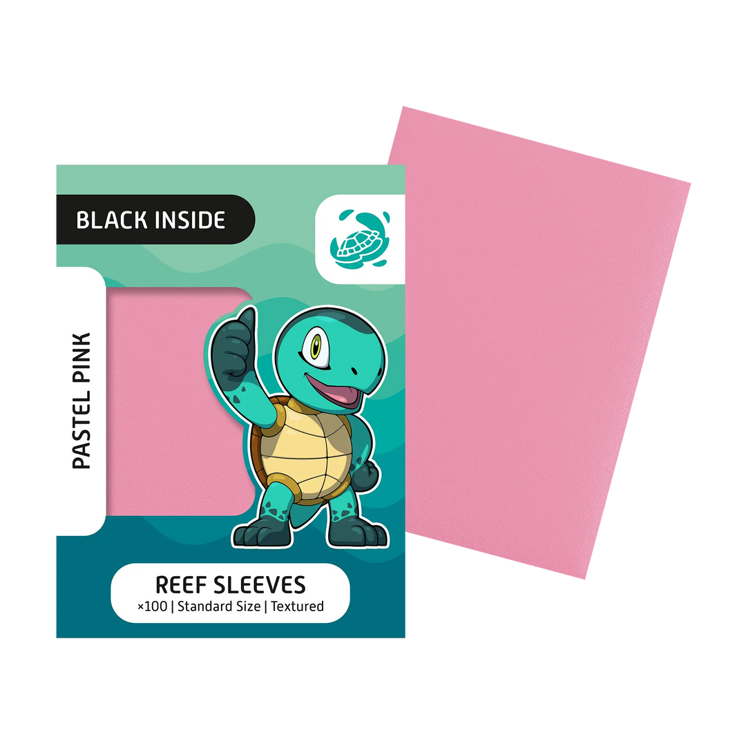 Matte TCG Sleeves – Standard Größe (100 Pack) - Pastel Pink