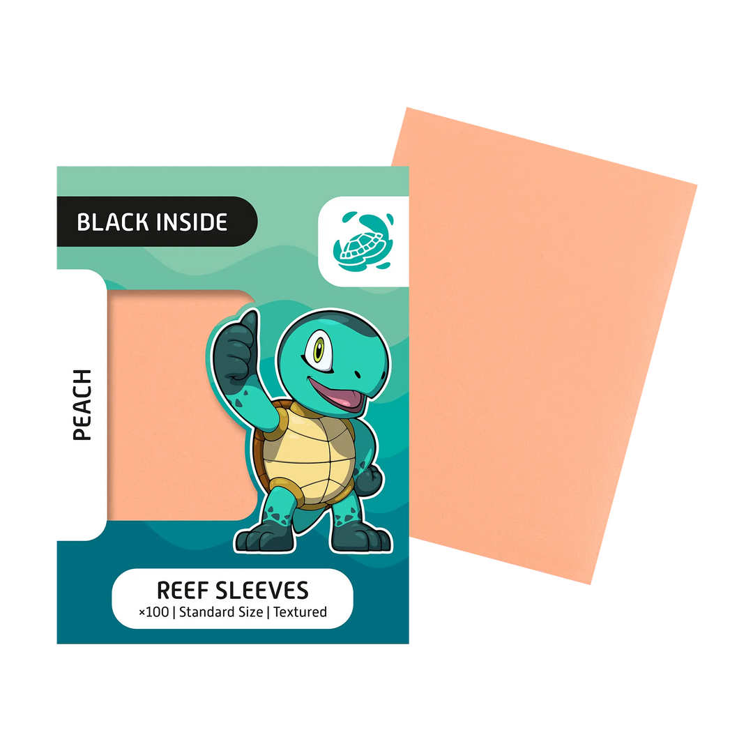 Matte TCG Sleeves – Standard Größe (100 Pack) - Peach