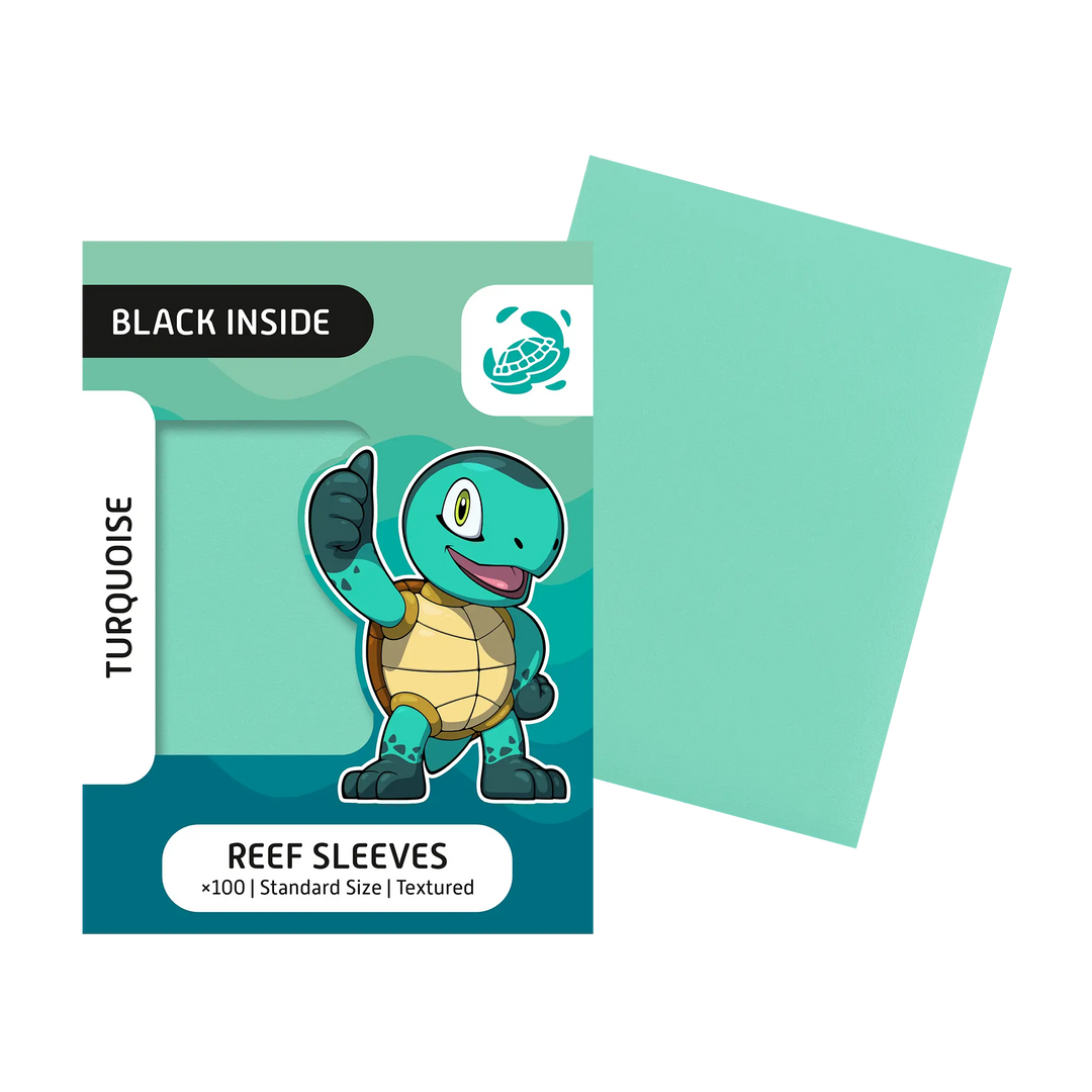 Matte TCG Sleeves – Standard Größe (100 Pack) - Turquoise