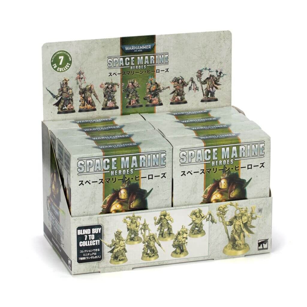 Space Marine Heroes 2023 – Nurgle Collection: Death Guard (SMH-10) (Booster Box)