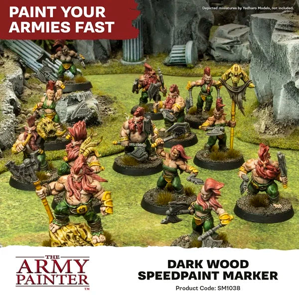 Speedpaint Marker - Dark Wood - Speedpaint 2.0 - The Army Painter