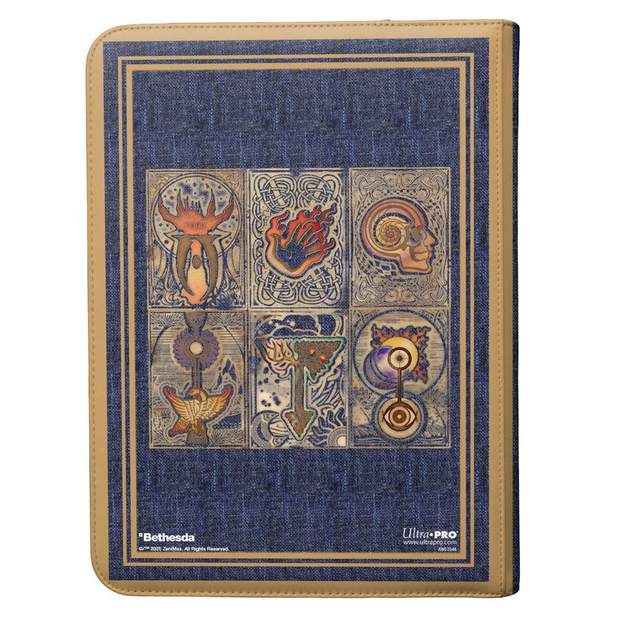 The Elder Scrolls - Mages Guild 9-Pocket Zippered PRO-Binder® for Tabletop Gaming